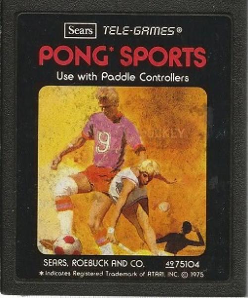 A26 Pong Sports - Paddle Controller Required - Sears / TeleGames Picture or Text Label