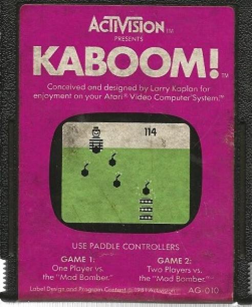 A26 Kaboom! - Paddle Controller Required