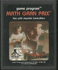 A26 Math Gran Prix - Atari or Sears / TeleGames Picture Label