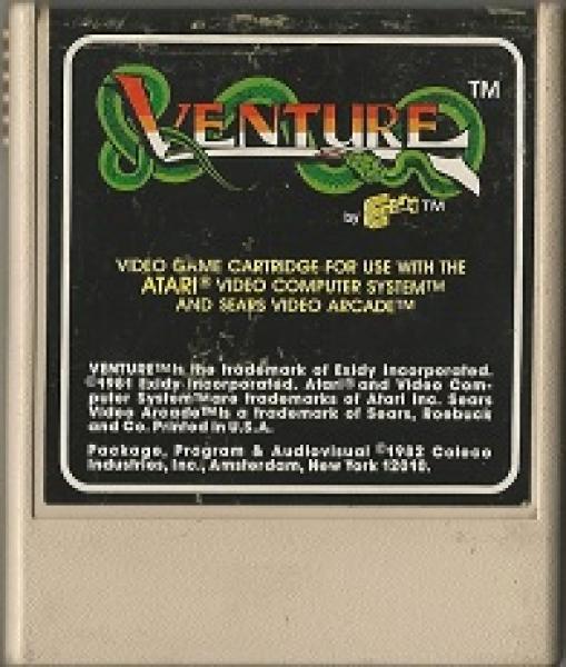 A26 Venture - Coleco or Atari Red Label