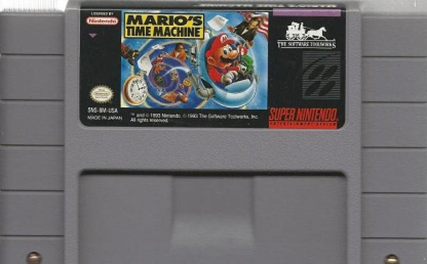 SNES Mario's Time Machine