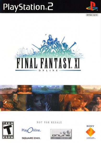 PS2 Final Fantasy XI 11 Online - SERVERS OFFLINE - COLLECTIBLE ONLY