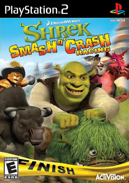 PS2 Shrek - Smash n' Crash Racing