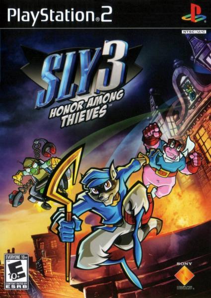 PS2 Sly 3 - Honor Among Thieves - Game and 3D Glasses