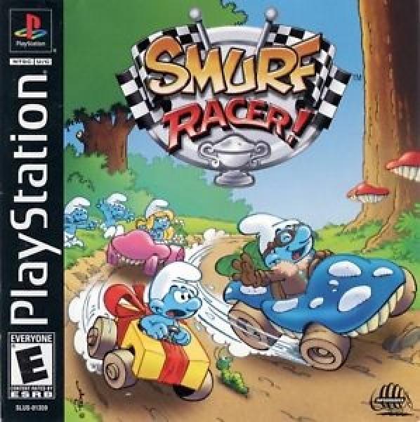 PS1 Smurf Racer