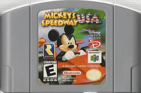 N64 Mickey's Speedway USA