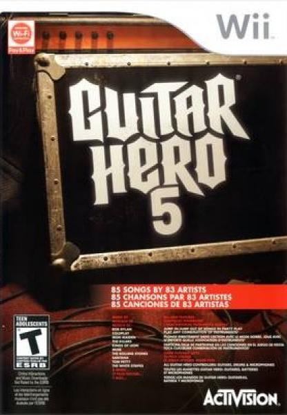 Wii Guitar Hero 5