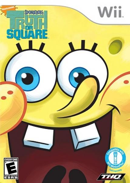 Wii SpongeBob SquarePants - Truth or Square