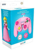 WiiU Wii GameCube Style Controller (3rd) PDP Fight Pad - Princess Peach - NEW