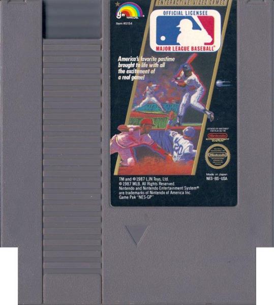 NES Major League Baseball MLB