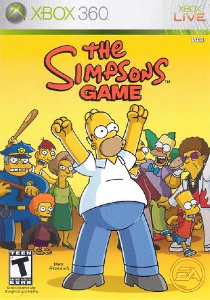 X360 Simpsons Game
