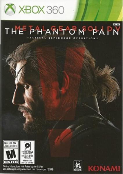 X360 Metal Gear Solid V 5 - The Phantom Pain - Standard or Day One Edition - DLC MAY NOT BE INCLUDED