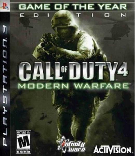 PS3 Call of Duty 4 - Modern Warfare - Game of the Year Edition