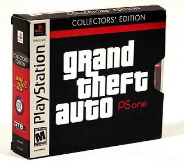 PS1 Grand Theft Auto / GTA - Collector's Edition - Complete with Slipcover and Games