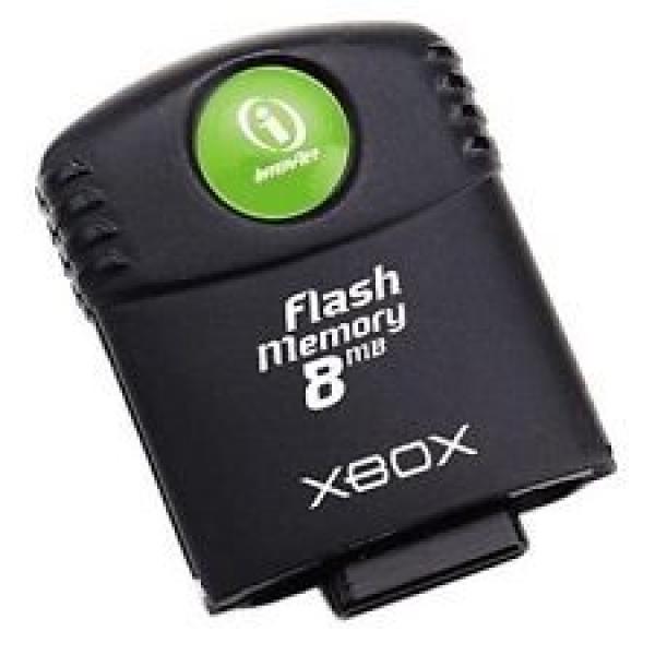XBOX Memory Card (3rd) - 8MB Flash Memory - Black - USED
