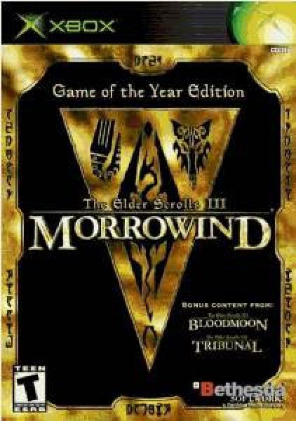 XBOX Elder Scrolls III 3 - Morrowind - Game of the Year Edition