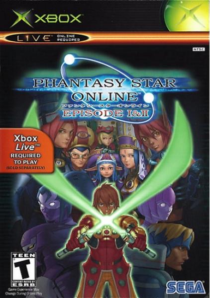 XBOX Phantasy Star Online - Episode I & II