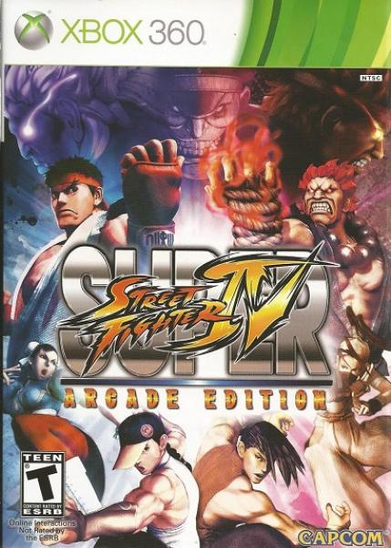 X360 Super Street Fighter IV 4 - Arcade Edition