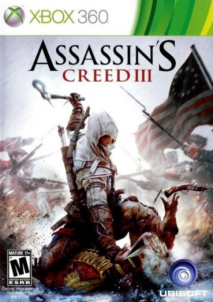 X360 Assassin's Creed III 3 - Any Non-Collector's Edition - DLC MAY NOT BE INCLUDED