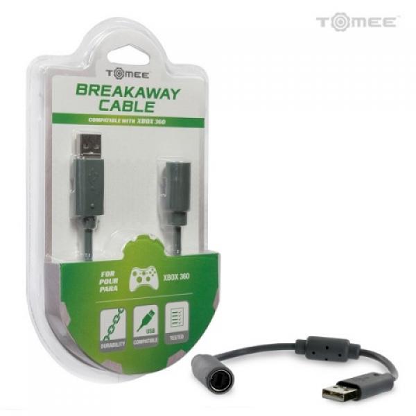 X360 Breakaway cable - USB - (3rd) - NEW Tomee