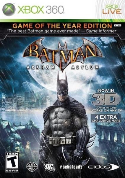 X360 Batman - Arkham Asylum - Game of the Year Edition