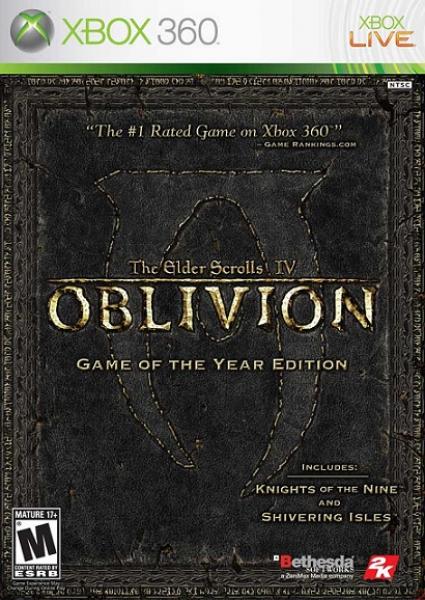 X360 Elder Scrolls IV 4 - Oblivion - Game of the Year Edition
