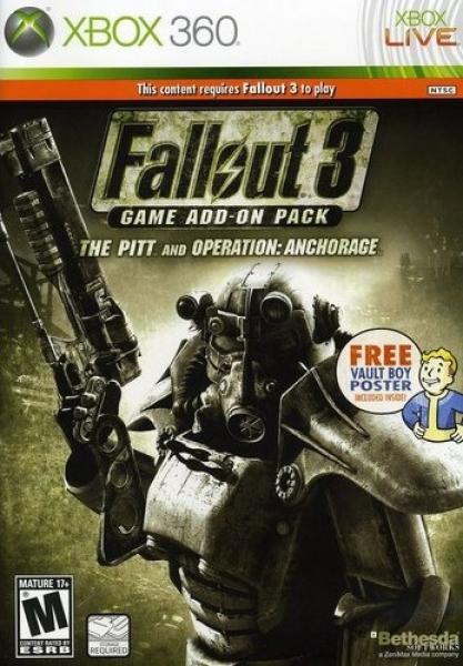 X360 Fallout 3 - Game Add-On Pack - The Pitt and Operation Anchorage