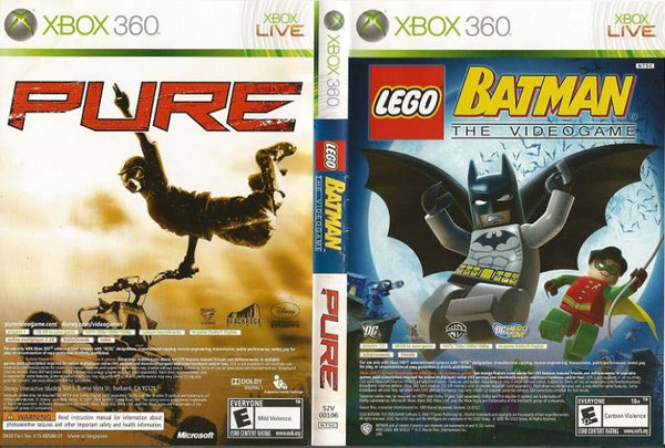 X360 LEGO Batman / Pure - 2 Pack