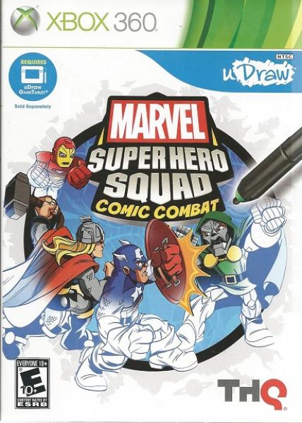 X360 uDraw - Marvel Super Hero Squad - Comic Combat - UDRAW REQUIRED
