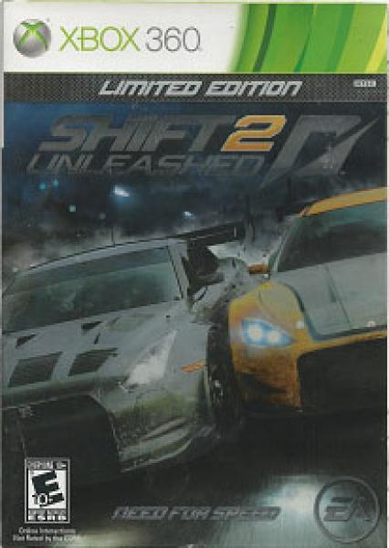X360 Shift 2 - Unleashed - Limited Edition