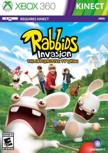 X360 Rabbids Invasion - The Interactive TV Show - KINECT REQUIRED