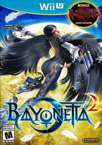 WiiU Bayonetta 2 - Complete with Bayonetta 1 and Bayonetta 2 Discs
