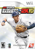 Wii Major League Baseball MLB 2K10