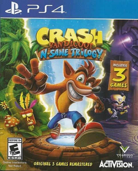 PS4 Crash Bandicoot - N. Sane Trilogy