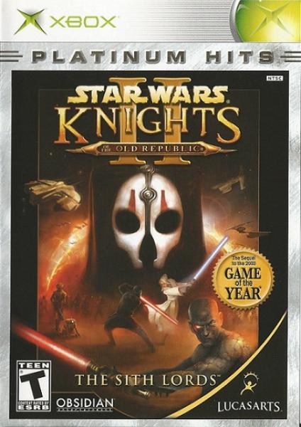 XBOX Star Wars - Knights of the Old Republic KOTOR II 2 - Sith Lords
