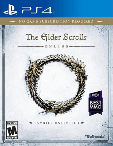 PS4 Elder Scrolls Online - Tamriel Unlimited - ONLINE ONLY - PS PLUS REQUIRED - DLC MAY NOT BE INCLUDED