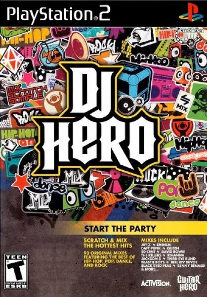 PS2 DJ Hero - Game Only