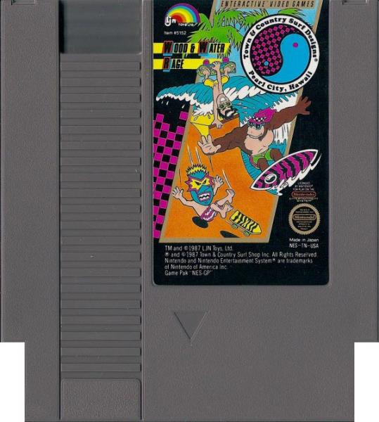 NES T & C Surf Designs - Wood and Water Rage
