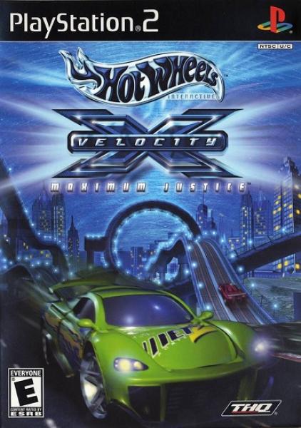 PS2 Hot Wheels - Velocity X - Maximum Justice