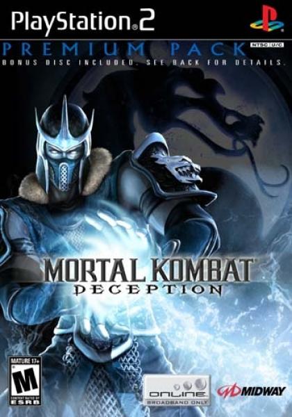 PS2 Mortal Kombat - Deception - Premium Pack - Complete in Box with 2 Cases - Standard Disc and Premium Pack Sub-Zero Edition Bonus Disc