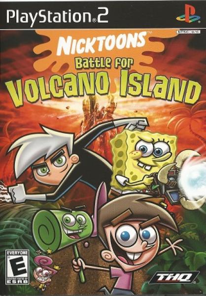 PS2 Nicktoons - Battle for Volcano Island