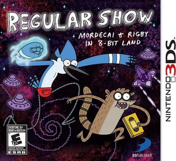 3DS Regular Show - Mordecai & Rigby in 8-Bit Land