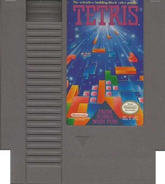 NES Tetris - Standard Grey Cart