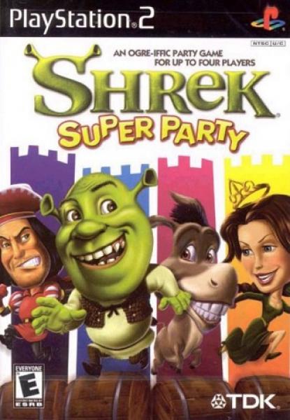 PS2 Shrek - Super Party