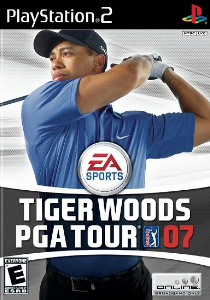PS2 Tiger Woods PGA Tour 07