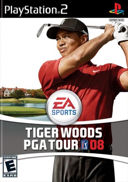 PS2 Tiger Woods PGA Tour 08