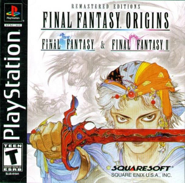 PS1 Final Fantasy Origins - Final Fantasy 1 and 2