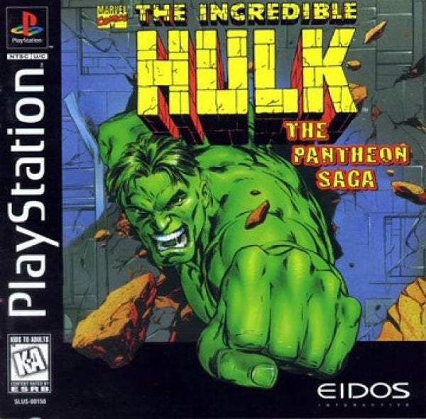 PS1 Incredible Hulk - The Pantheon Saga