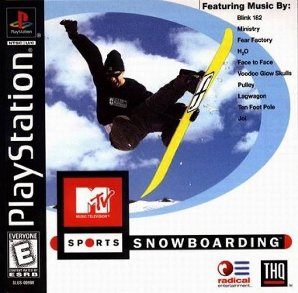 PS1 MTV Sports - Snowboarding