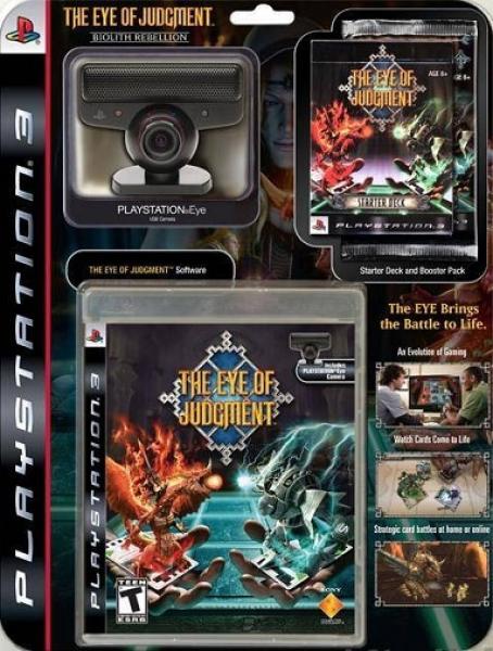 PS3 Eye of Judgement - Biolith Rebellion - Bundle - Complete with Game, Camera, Starter Deck and Booster Pack